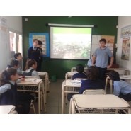 DEL PROBLEMA A LA SOLUCIÓN, charla a cargo de alumnos de 5to. año "A"